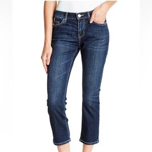 Current Elliott The Cropped Straight Jeans